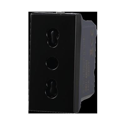 Presa bipasso comp. Bticino Axolute 2P+T 10/16A 250V nero