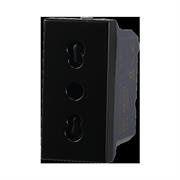 Presa bipasso comp. Bticino Axolute 2P+T 10/16A 250V nero