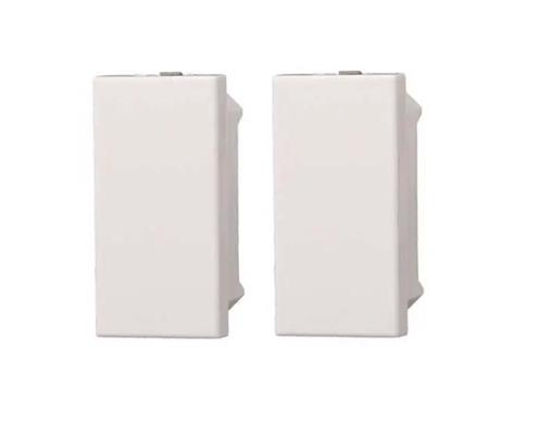 Falso polo comp. Bticino Axolute bianco confezione 2 pezzi