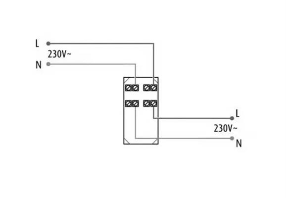 Interruttore bipolare 2P 16A comp. Bticino Axolute bianco