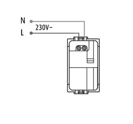 Presa Caricatore USB comp. Bticino Axolute 5Vdc 2.1A bianco