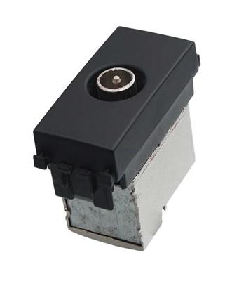 Connettore TV maschio Comp. Vimar Arke nero