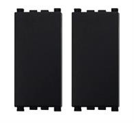 Falso polo copritasto (2 pz) Comp. Vimar Arke nero