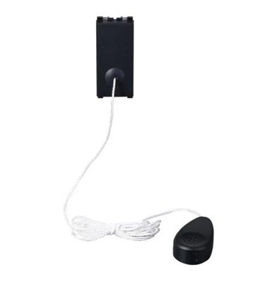 Pulsante con Corda 10A Comp. Vimar Arke nero