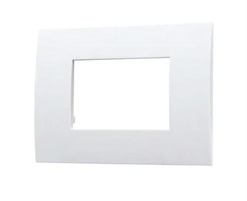 Placca Plastica Serie Venus 3P Comp. Vimar Arke bianca