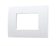 Placca Plastica Serie Venus 3P Comp. Vimar Arke bianca