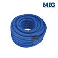 Tubo corrugato pieghevole autoestinguente BLU 25mm 50metri