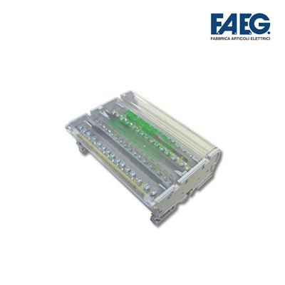 Morsettiera di distribuzione tetrapolare 14 fori 160A