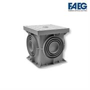 Pozzetto monoblocco con coperchio 300 x 300 x 300 mm