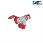 MOLTIPLICATORE CON SPINA CEE 6H 3P+T • 2 PRESE CEE 3P+T