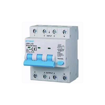interruttore Magnetotermico Differenziale 3P+N 50A 30mA 380V-6KA