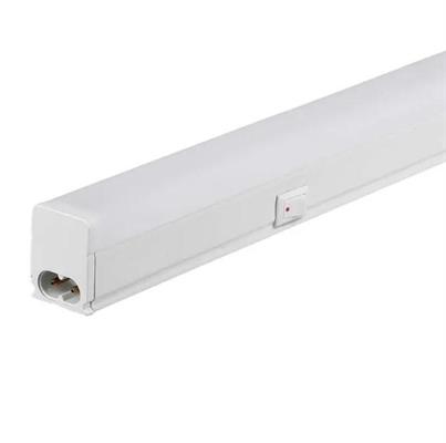 Plafoniera LED 4W T5 30cm Raccordabile Interruttore 6500K