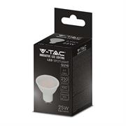 Faretto LED GU10 2,9W 100°Copertura Satinata Luce Naturale 4000K