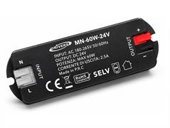 MINI ALIMENTATORE SLIM DA INTERNO DC24V 2.5A 60W COMPATIBILE 503