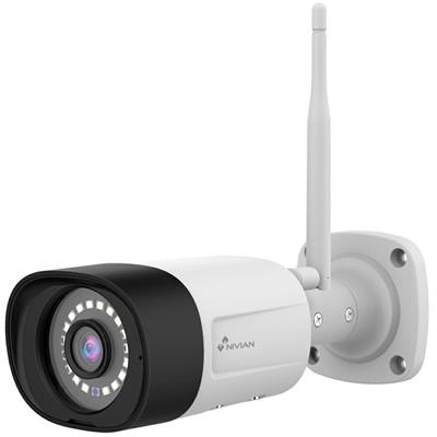 Telecamera Bullet WiFi 3MP 2K IR 20mt per Kit NVR Nivian