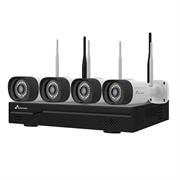 Kit Videosorveglianza WiFi 2K NVR 16CH + 4 Telecamere Nivian