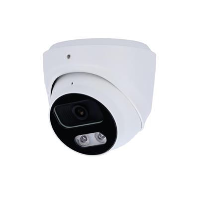 8MP | Ottica 2.8 mm  IR 40 m | Luce bianca 30 m | Microfono dome