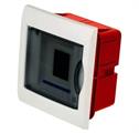 Centralino da Incasso Con Sportello Fume' 4 Moduli 154x160x80mm