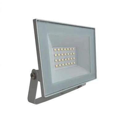 Faro LED SMD 20W Slim E-Serie Driver Integrato 6500K IP65 Bianco