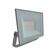 Faro LED SMD 20W Slim E-Serie Driver Integrato 6500K IP65 Bianco