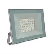 Faro LED SMD 30W Slim E-Serie Driver Integrato 6500K IP65 Bianco
