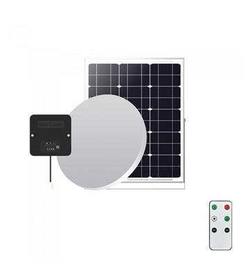 Kit 1x Plafoniera solare Led 1x20W 4000K 750Lm IP54 5M+1x3M Cavo