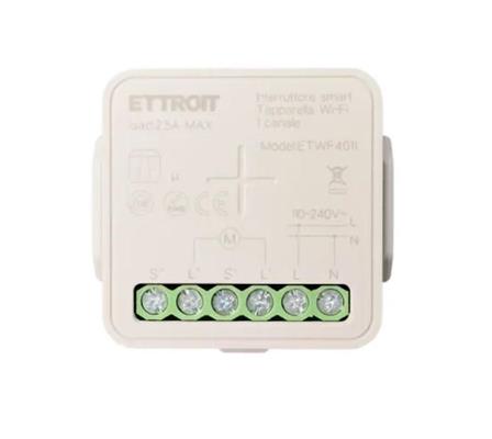 Modulo Interruttore Tapparella/Tenda Smart WiFi 1 Canale 2.5A