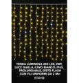 Tenda Luminosa 2Mt Luce Bianca IP65 Prolung Flash fili da 200 cm