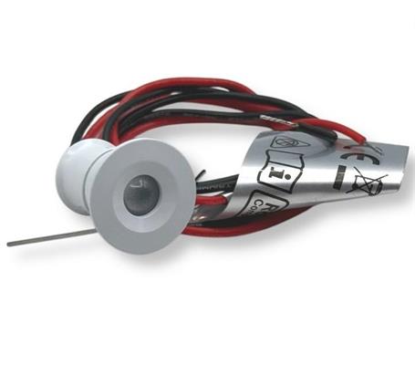 Mini Faretto da Incasso LED 1W 12V Caldo 3000K IP65