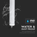 Plafoniera stagna LED 48W 120LM/W G-Series 150cm 4000K IP65