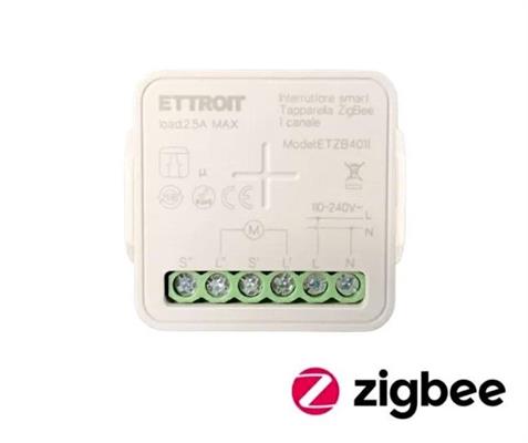 Modulo Interruttore Tapparella Smart Zigbee 1CH 2.5A da Incasso