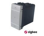 Pulsante Tapparella Smart ZigBee Tuya Grigio comp BTicino Living