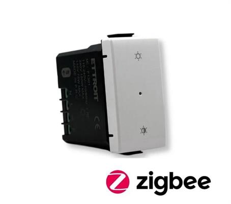 Dimmer Smart ZigBee Tuya 150W Bianco comp BTicino Matix