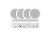 Kit Audio Analogico - Amplificatore 60W e 4 Speakers incasso 6W