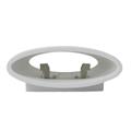 Applique in Gesso Bianco Verniciabile Portalampada R7s