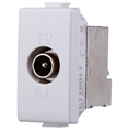 Connettore TV Maschio Bianco Compatibile con BTicino® Màtix