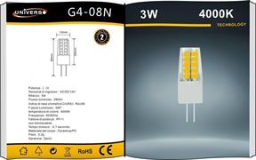 lampada G4 12V 3W 4000k